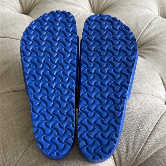 New Not Tags Birkenstock Royal Blue Slide Sandals main image 5
